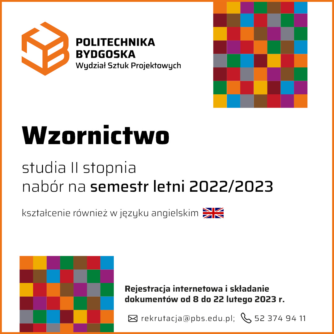 Rekrutacja Na Studia II Stopnia - Wzornictwo